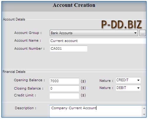Billing accounting software generate sales purchase order and transaction report