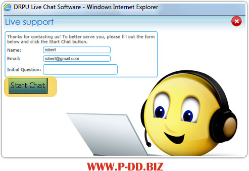 Online live chat software